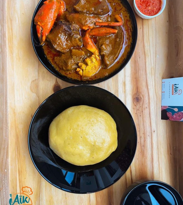 Foutou sauce graine